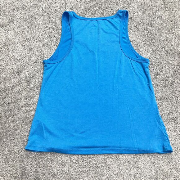 Disney Pride Collection Stitch Graphic Tank Top Womens XS Blue LGBTQIA Sleepwear - Picture 2 of 11